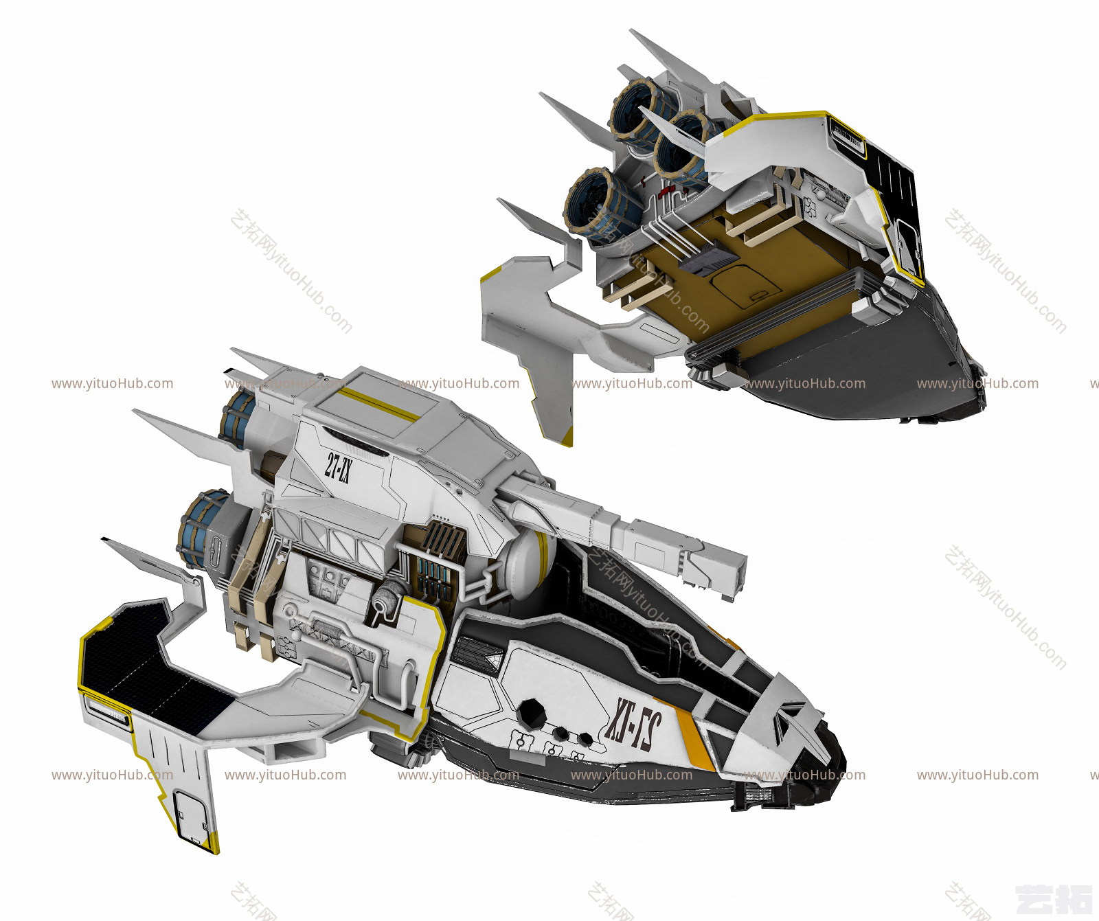 现代玩具 宇宙飞船 战舰 飞机