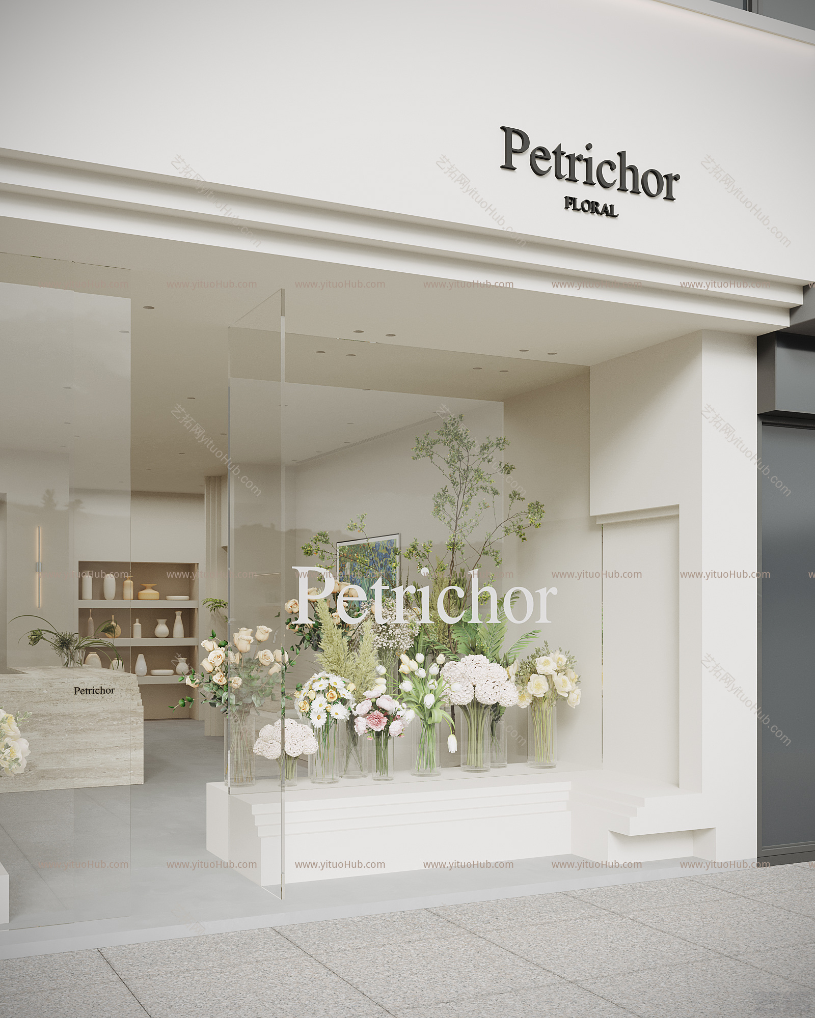 现代花店设计 