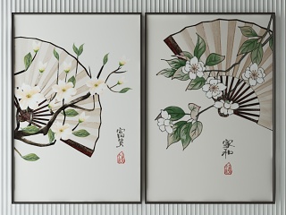 新中式装饰画 挂画 装饰挂画 艺术画 禅意挂画