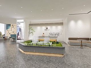 现代售楼厅模型