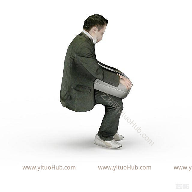 现代男人模型
