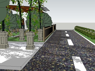 乡村庭院建筑景观规划