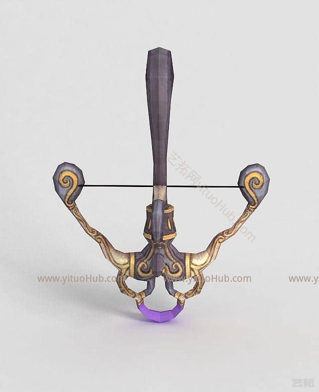 现代龙之谷游戏武器模型