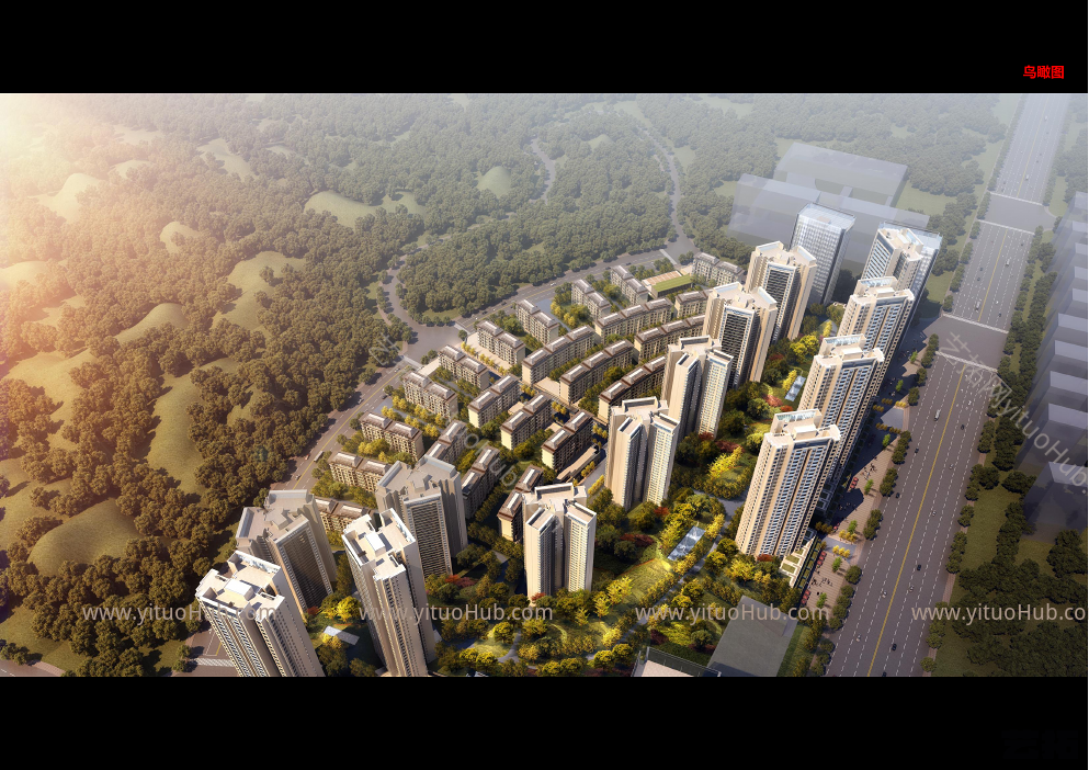 电建重庆龙洲湾地块概念规划设计