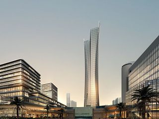 商业办公大厦效果图