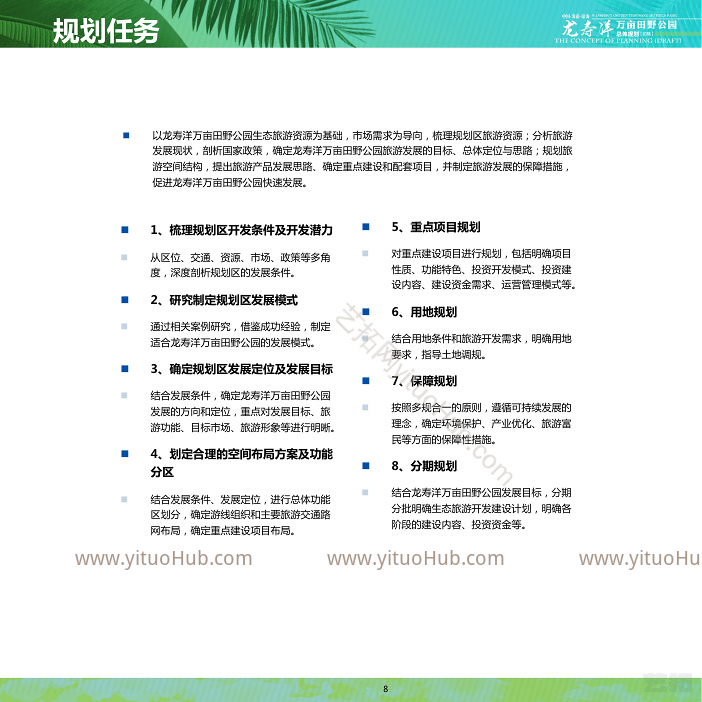 海南琼海龙寿洋田野公园总规划