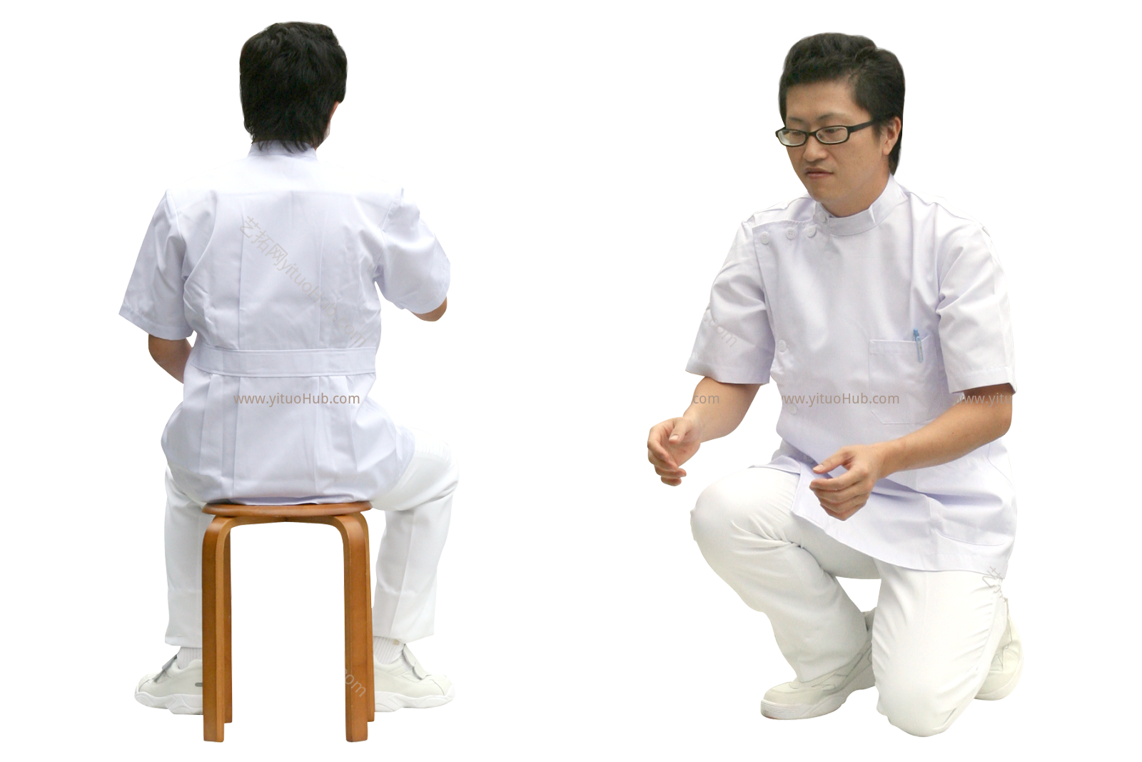 后疫情时代医疗人员人物素材