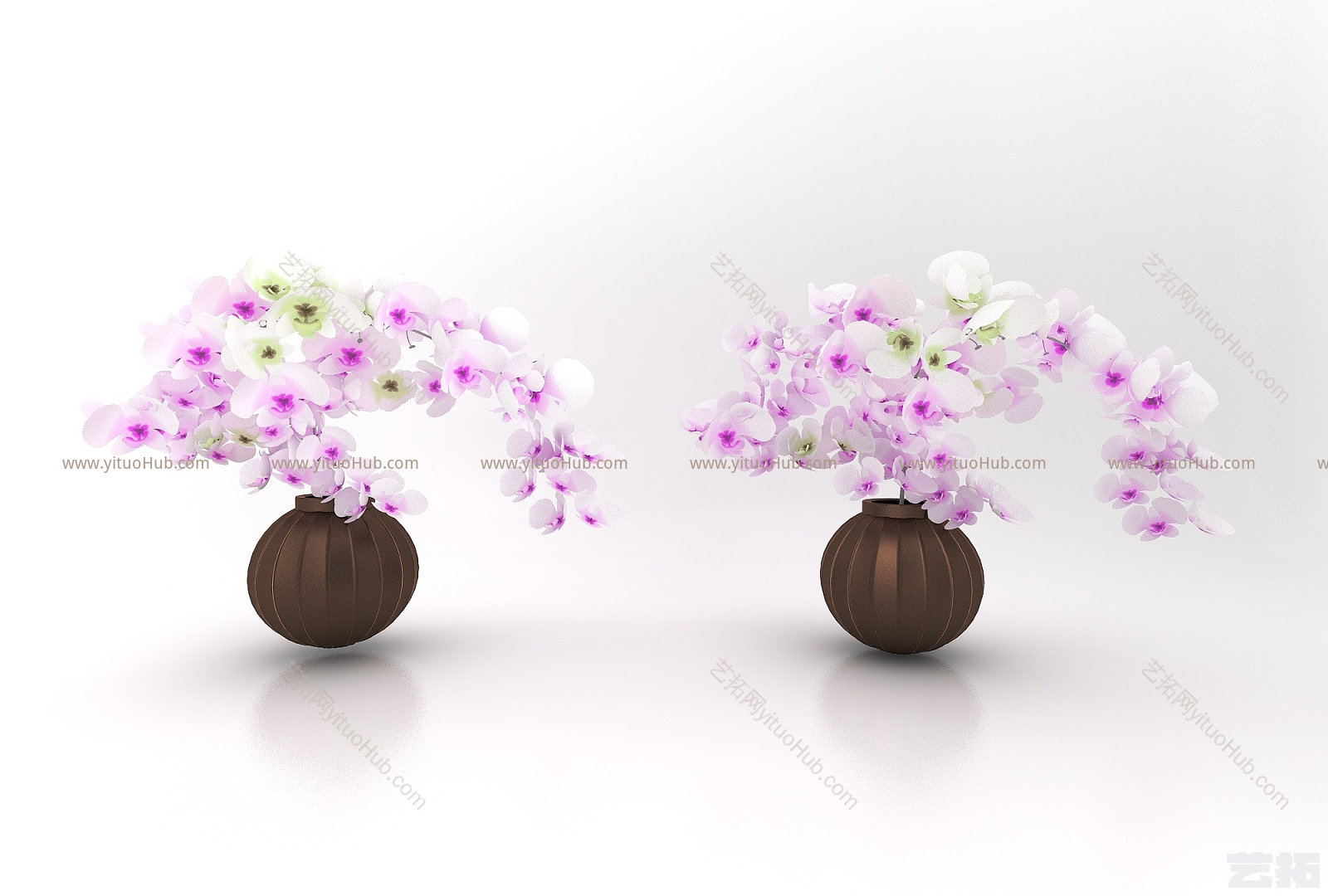 现代风格花瓶模型