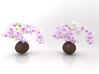 现代风格花瓶模型