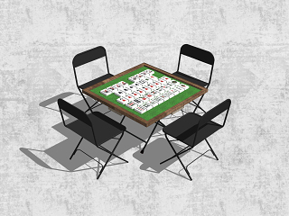 简约麻将桌