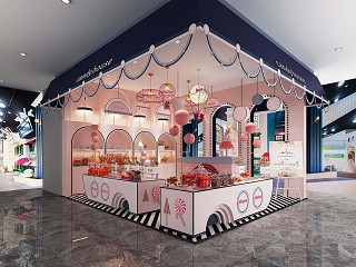 现代商场糖果专卖店