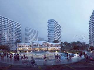 展馆博物馆建筑效果图