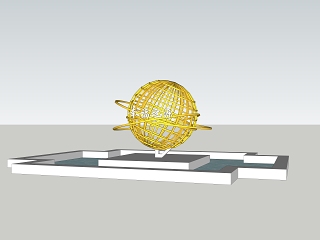 室外球形建筑小品