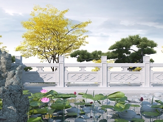 中式栏杆