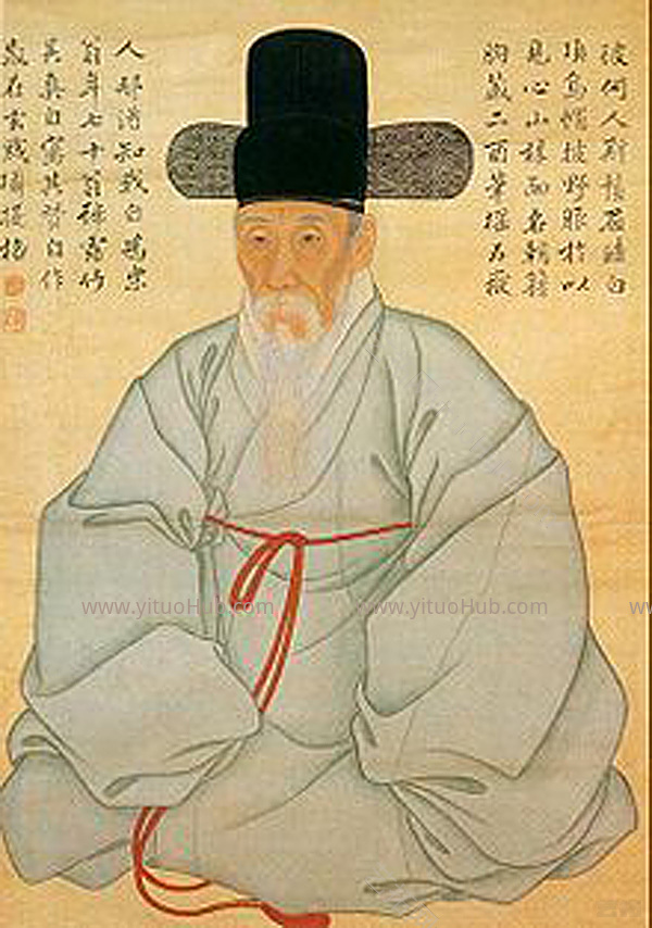 韩国韩式朝鲜族古典人物字画 (131)