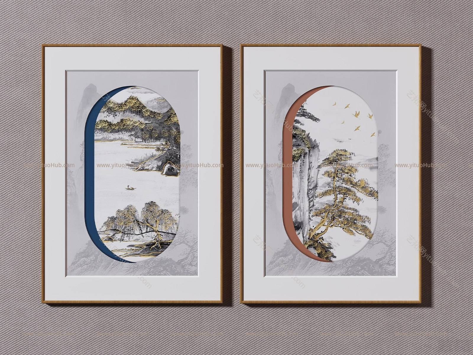 新中式装饰画