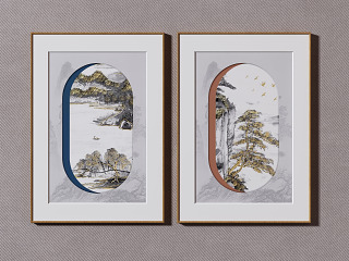 新中式装饰画