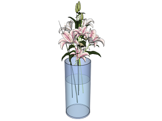 花瓶花艺组合装饰品