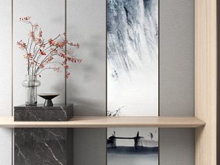 新中式花艺摆件