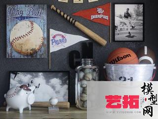 现代儿童房装饰品