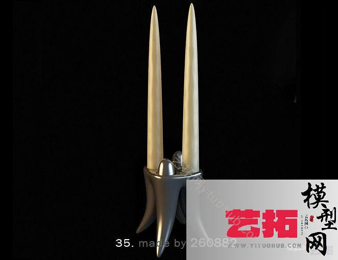 现代烛台