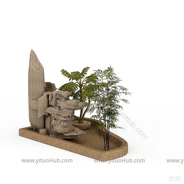 景观植物模型