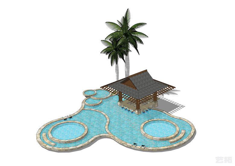 温泉池