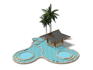 温泉池