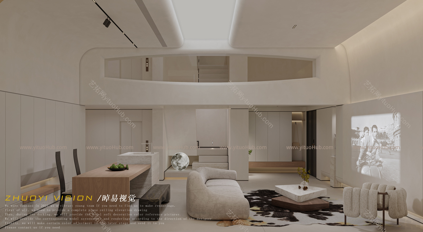 现代极简别墅