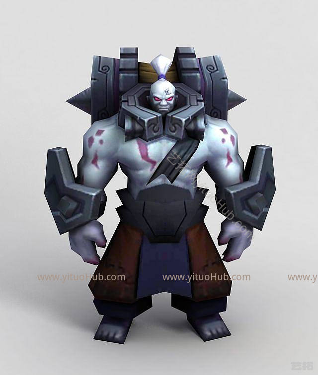 现代LOL王者荣耀游戏人物模型
