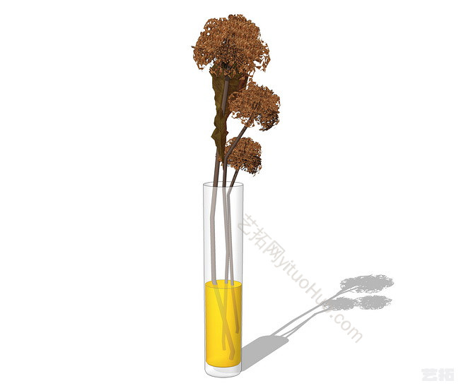 花瓶插花摆件