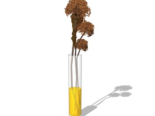 花瓶插花摆件