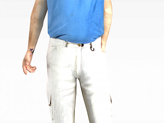 现代男人模型