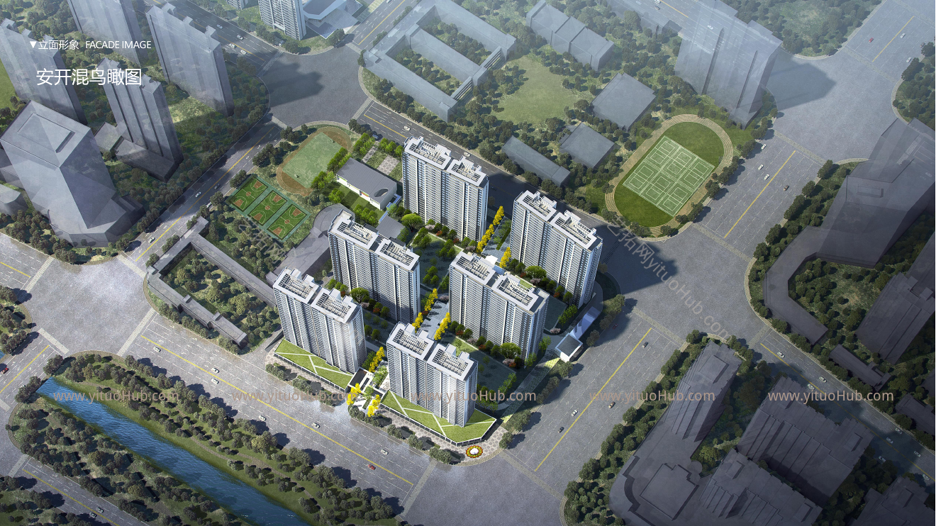 越秀·郑州路砦项目建筑方案设计