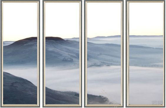 新中式屏风装饰画挂画 (39)