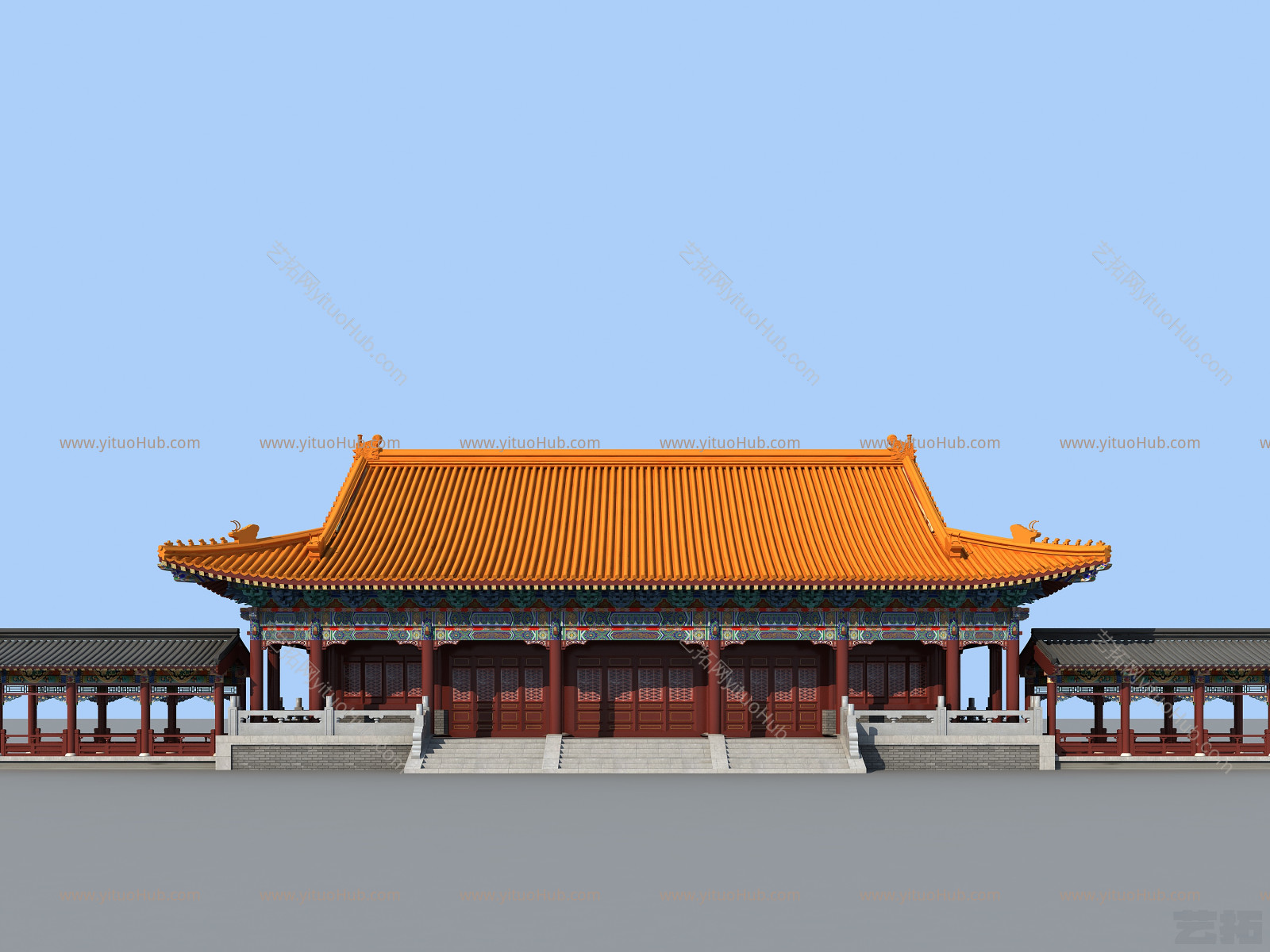 中式古建筑 