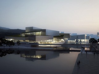 深圳鹭湖竞赛建筑效果图