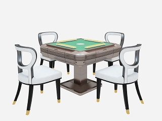 现代棋牌室麻将机组合