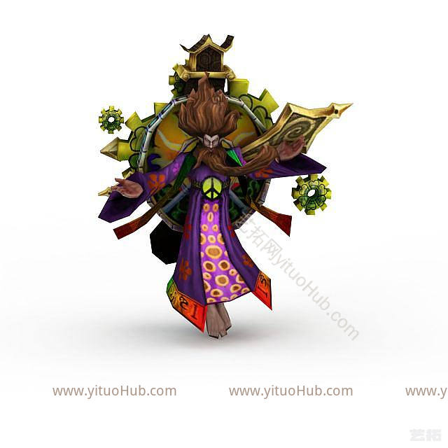 现代LOL基兰时光守护者模型