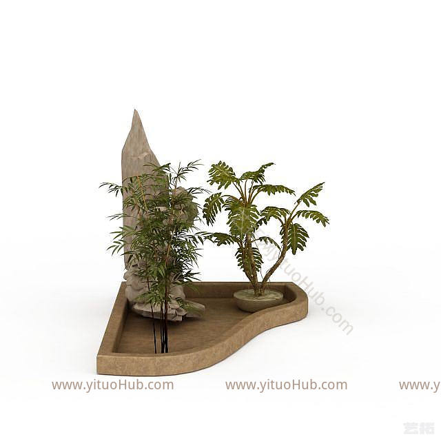 景观植物模型
