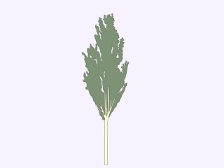2D植物树