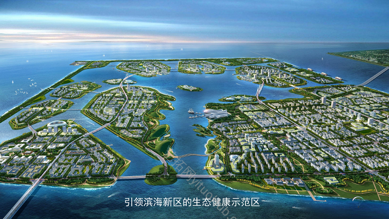 天津生态城临海新城城市设计