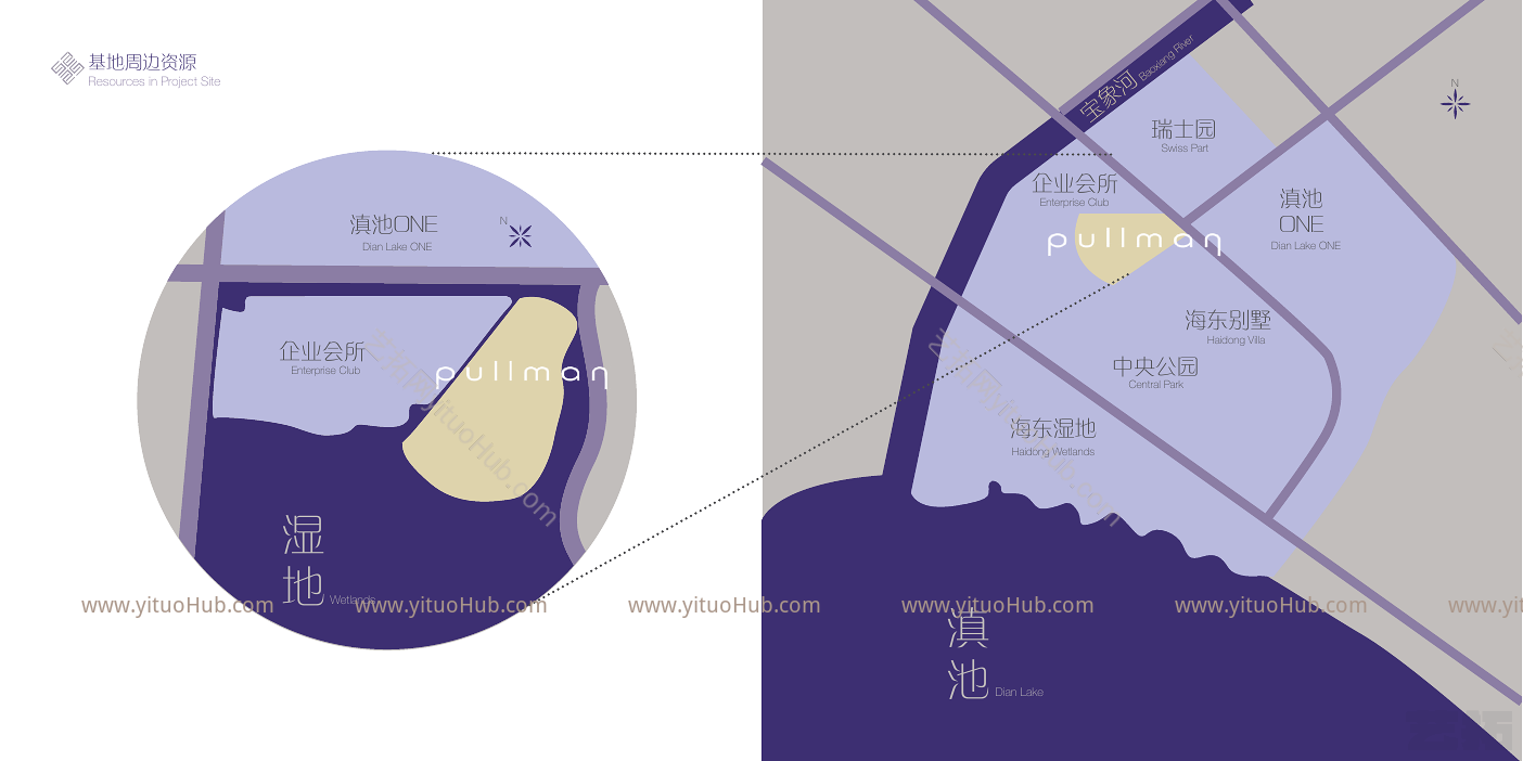 昆明·铂尔曼酒店景观概念方案