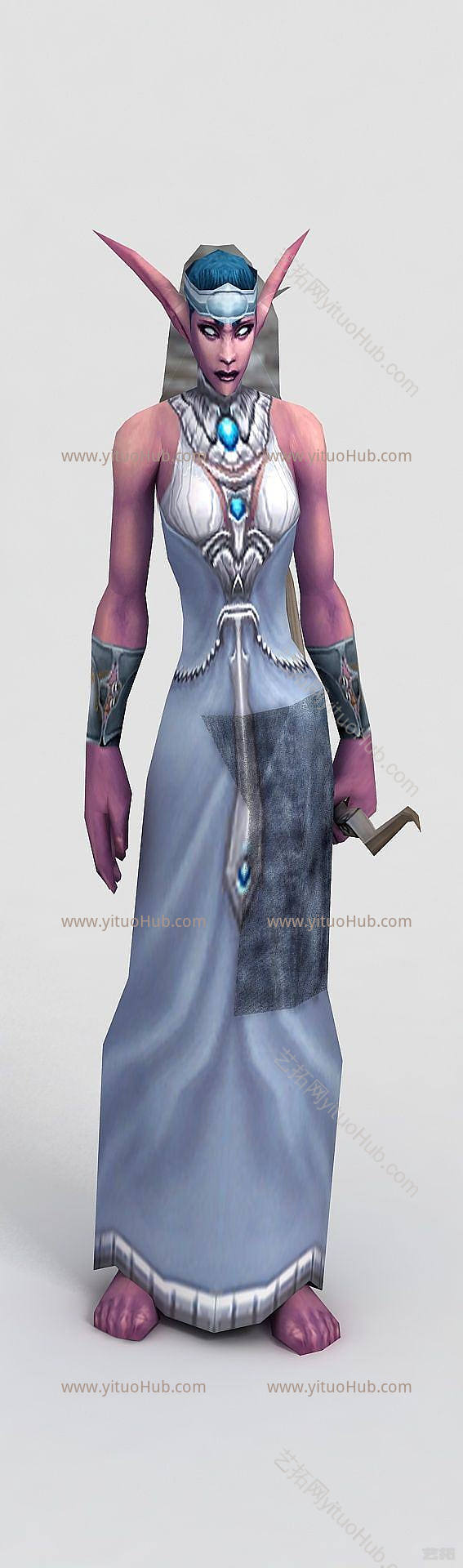 现代wow魔兽世界角色模型
