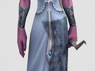 现代wow魔兽世界角色模型