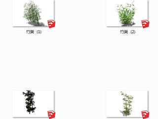 竹子模型