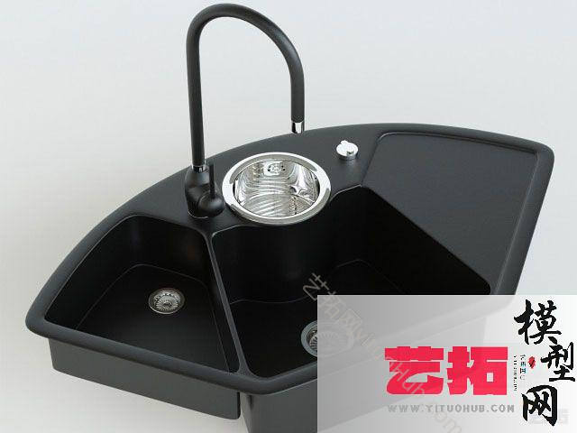 现代转角洗菜盆