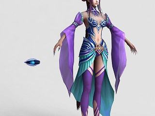 现代寒冰妖姬模型