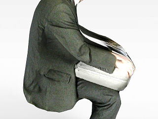 现代男人模型