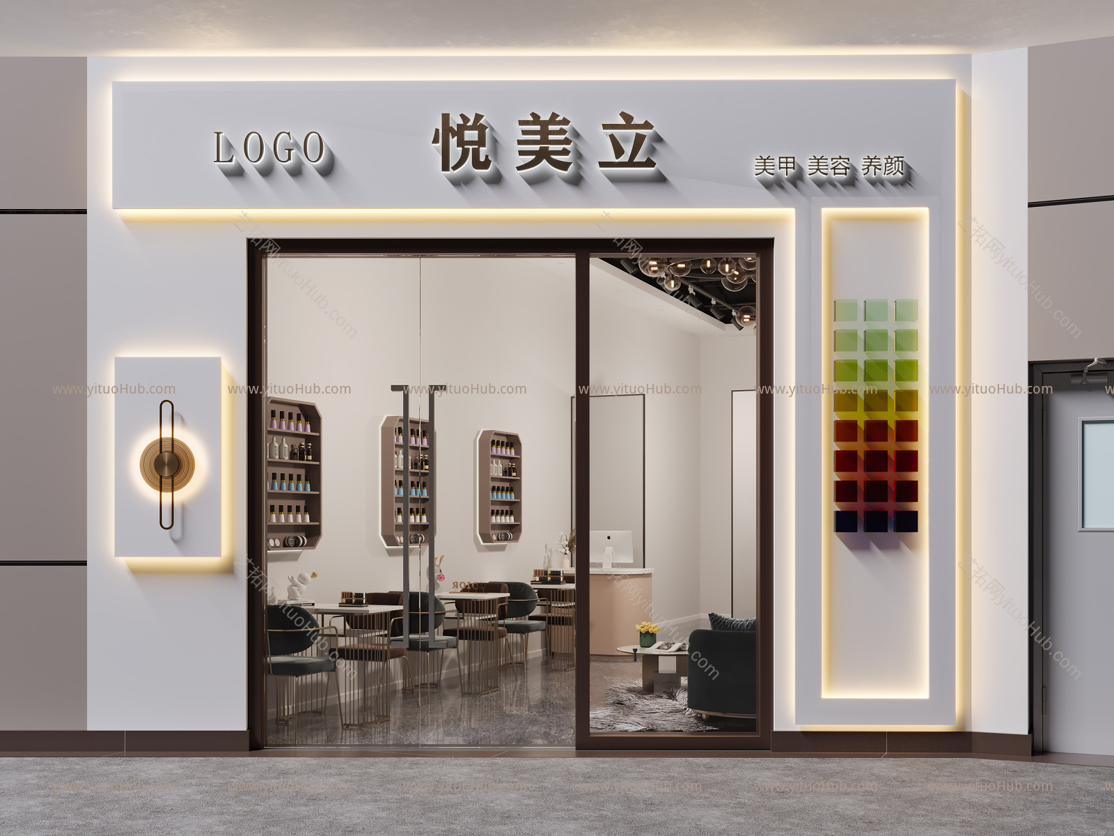 现代门头门面